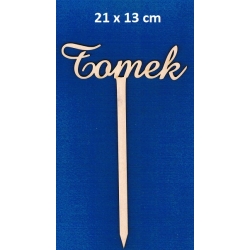 Tomek  21x13cm  topper / cz;amaze